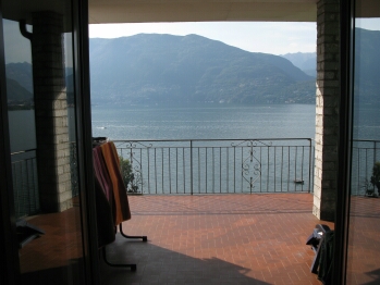 Aussicht vom Schlafzimmer